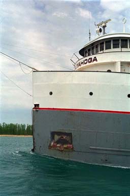 [Photo: S/S Cuyahoga Bow]