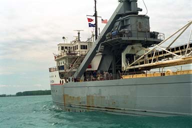 [Photo: S/S Cuyahoga 3/4 view]