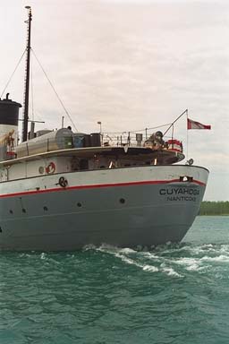 [Photo: S/S Cuyahoga stern view]