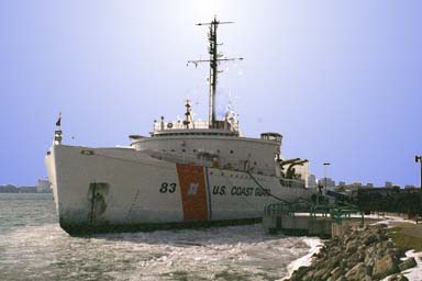 [Photo: Mackinaw at the dock]