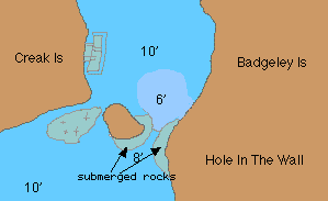 Sketch: Depths in Cove