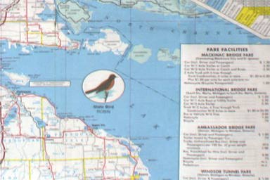 Michigan Hwy. Map