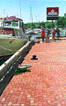 [Photo: Gas Dock at Gore Bay]