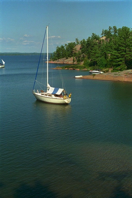 [Photo: Southern Cove of Northern Harbor, Benjamin Is.]