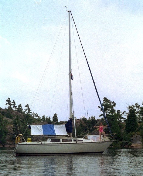  Photo: Anchorage from water level