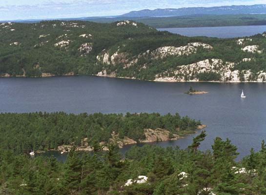 Marianne Bay seen from summit