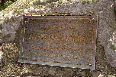 Monument at summit