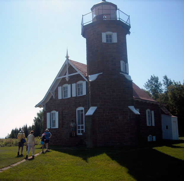 Photo: Sand Island lighthouse, Apostle Islands, Lake Superior, Wisconsin.