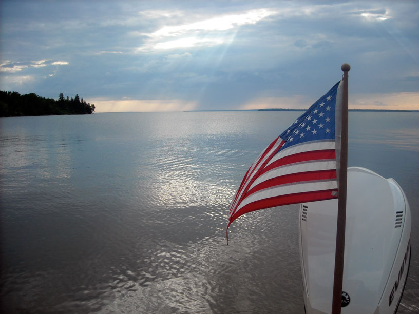 Photo: Sand Island, Apostle Islands, Lake Superior, Wisconsin.