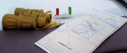 Photo: Binnocular, Navigation Reminder, Chart