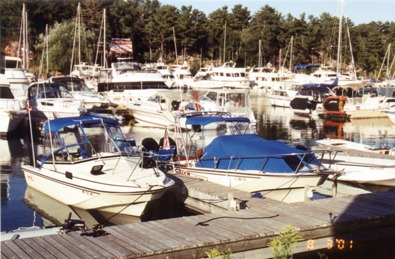 [Photo: Gateway Marina in Killarney.]