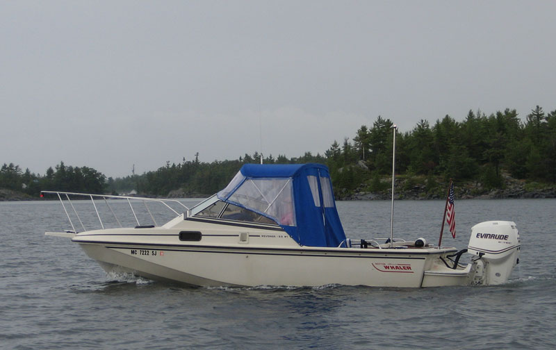 Photo: CONTINUOUSWAVE underway on the Small Craft route in Georgian Bay.