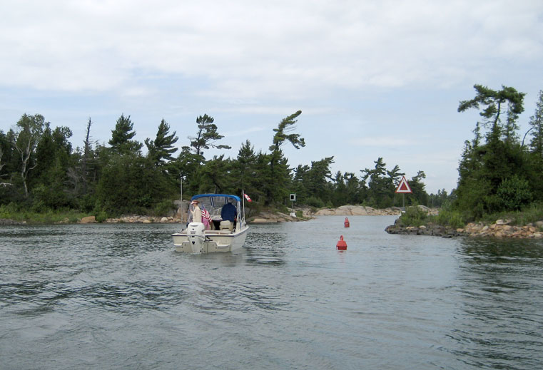Photo: Shoal Narrows, at Mile 38.5 on the Small Craft Route.