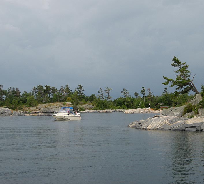 Photo: CONTINUOUSWAVE on the Georgian Bay small craft route.