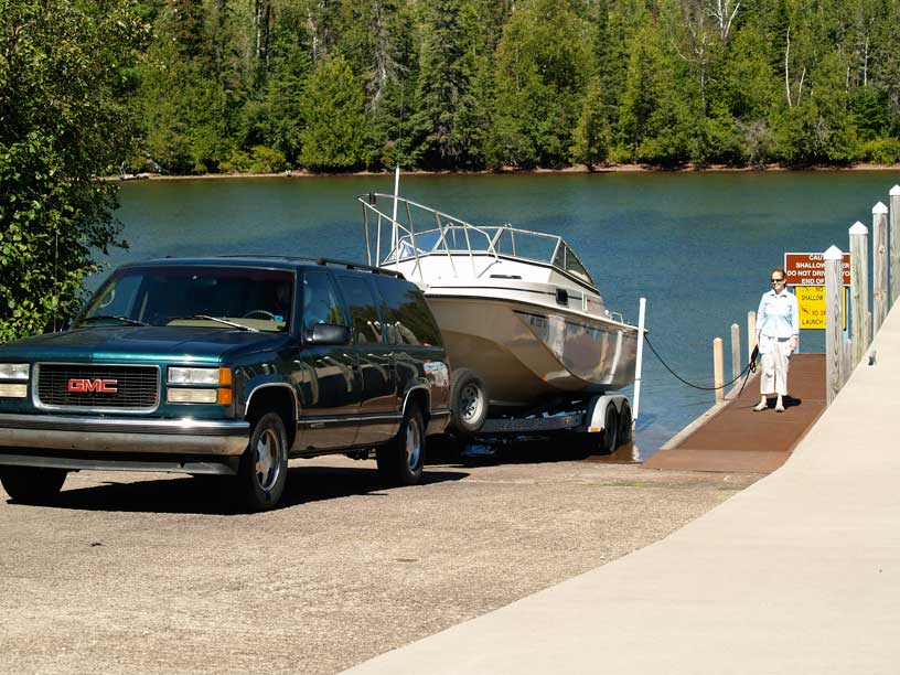 Photo: CONTINUOUSWAVE launching at Copper Harbor