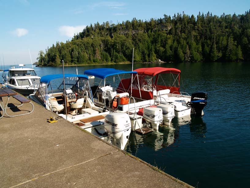 Photo: Chippewa Harbor, Isle Royale, Lake Superior.