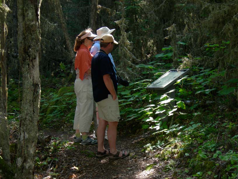 Photo: Raspberry Island trail.
