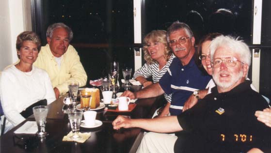 [Photo: Dinner Party at Latitude Restaurant.]