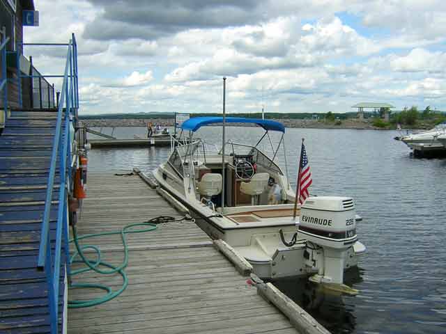 Photo: Fuel dock at Pembroke, Ontario.