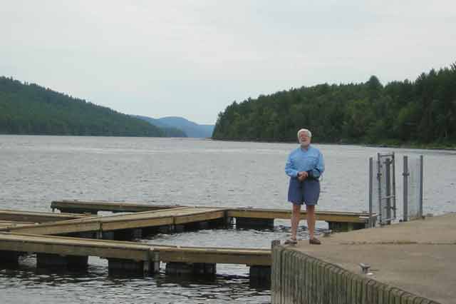 Photo: Docks at Rapides Des Joachim, Quebec