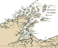 Chart: Apostle Islands