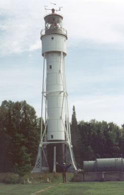 [Photo: Devils Island Light Tower]