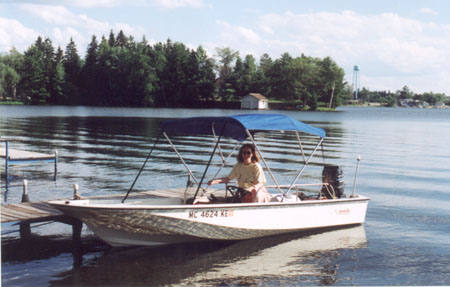 [Photo: Lake Minocqua NE end]