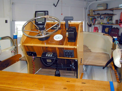 Photo: 15-foot Custom with wooden center console