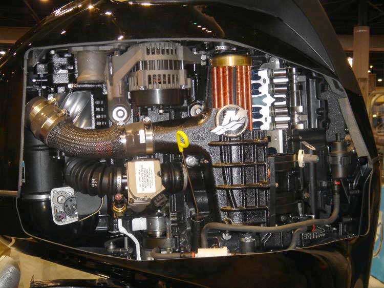 Photo: Mercury Verado Cut Away Engine Model