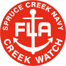 LOGO: Spruce Creek Navy Anchor