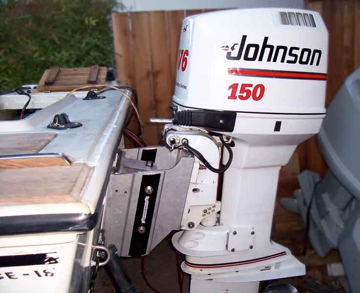 Photo: Johnson Outboard 150-HP