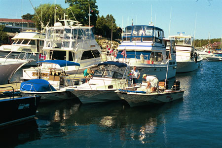 [Photo: Docks at Tobermory Little Tub Harbour