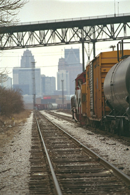 [Photograph: Railway Corridor] 