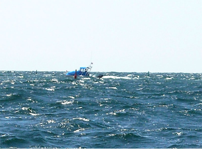 Photo: Small craft route near Hangdog Reef, Georgian Bay, Ontario.