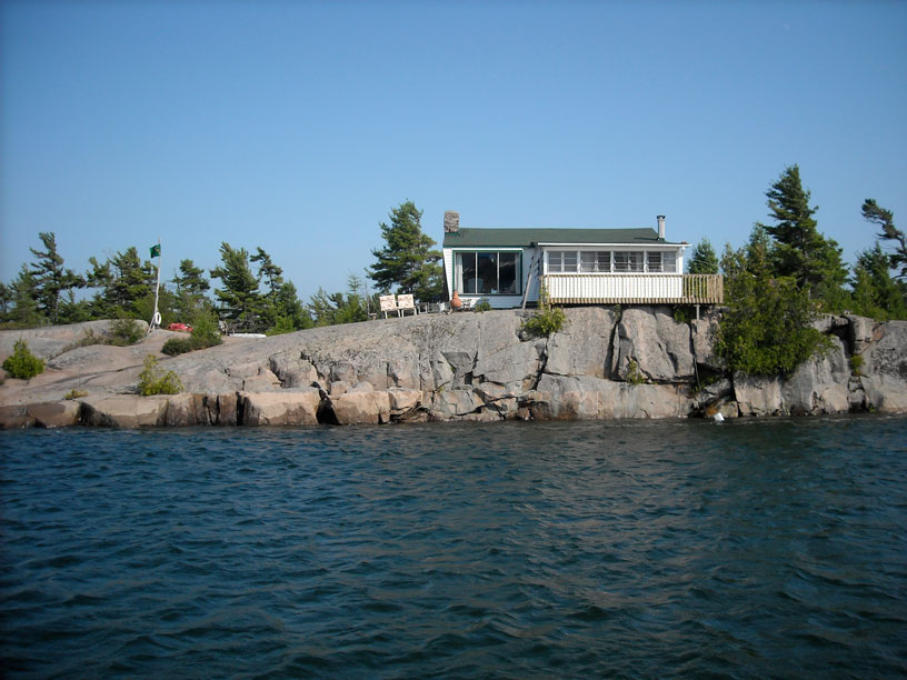 Photo: Cunninghams Island on Small Craft Route, Georgian Bay.