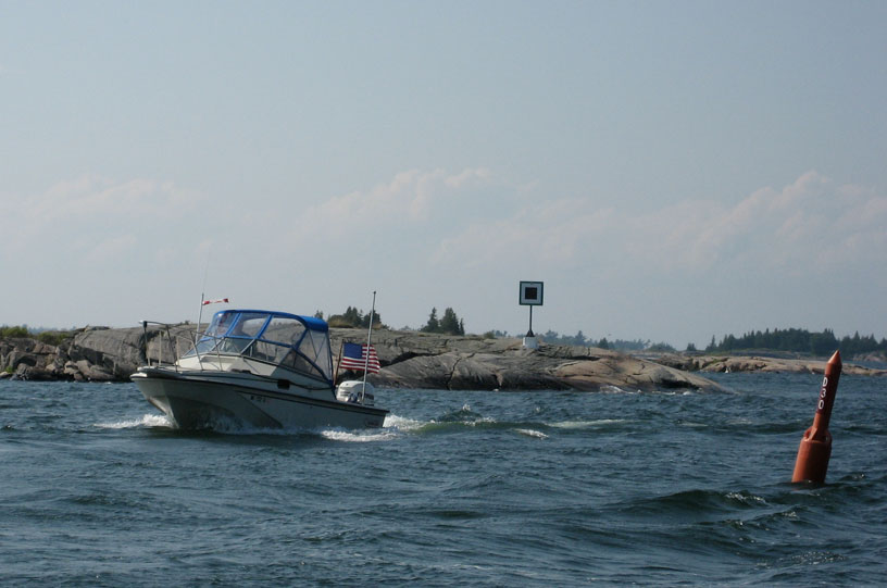 Photo: Kantos Point on Small Craft Route, Georgian Bay.