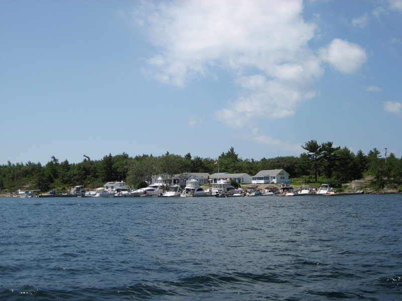 Photo: Henri's at Frying Pan Island, Ontario.