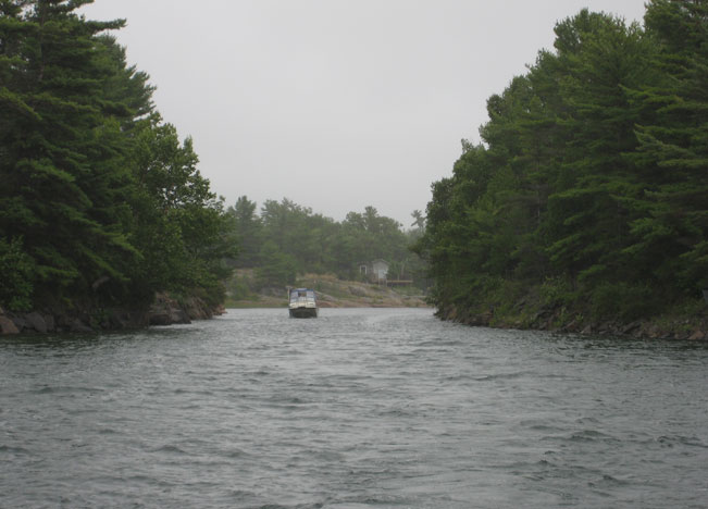 Photo: CONTINUOUSWAVE on the Georgian Bay small craft route.