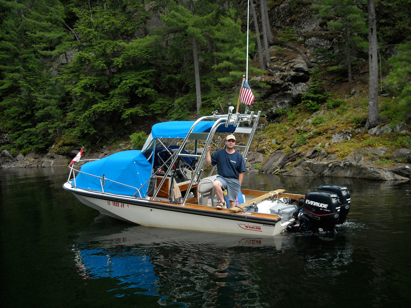 Photo: Cove on Rose Island, Parry Sound region, Ontario.