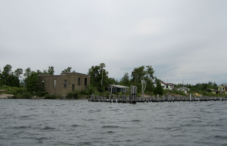 Photo: Ruins at Key River Inlet.