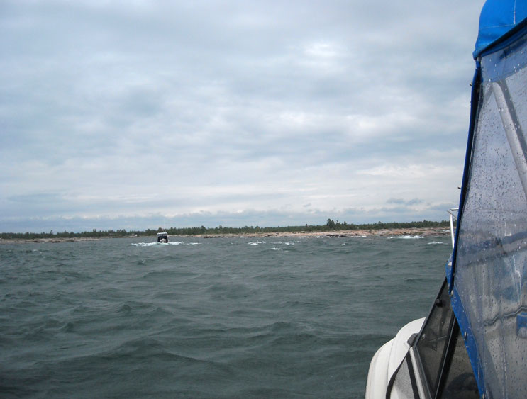 Photo: Entering Hangdog Reef.