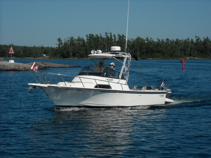 Photo: Boston Whaler 23 Walkaround HOLLY MARIE.
