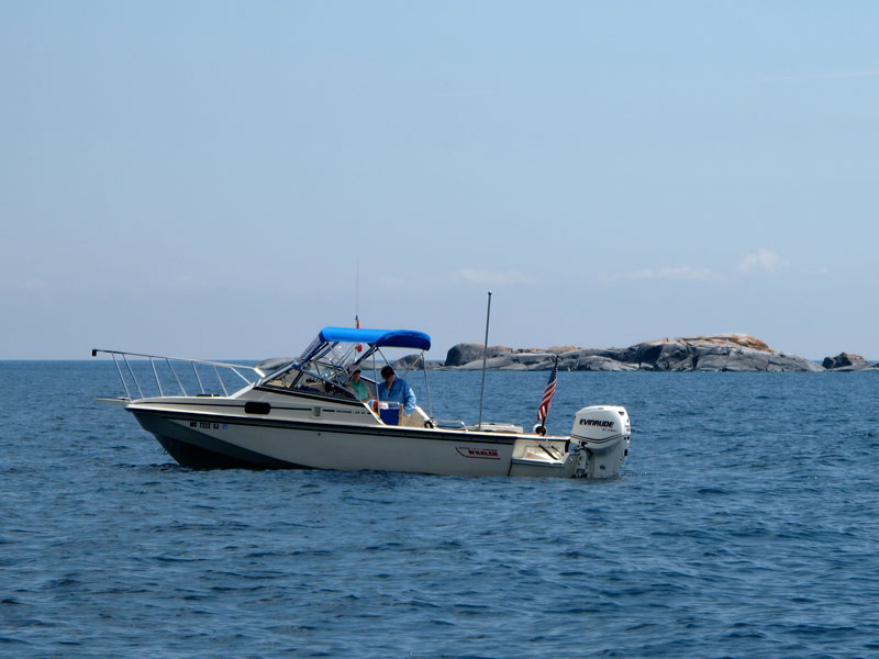 Photo: CONTINUOUSWAVE in the Western Islands, Georgian Bay, Lake Huron.