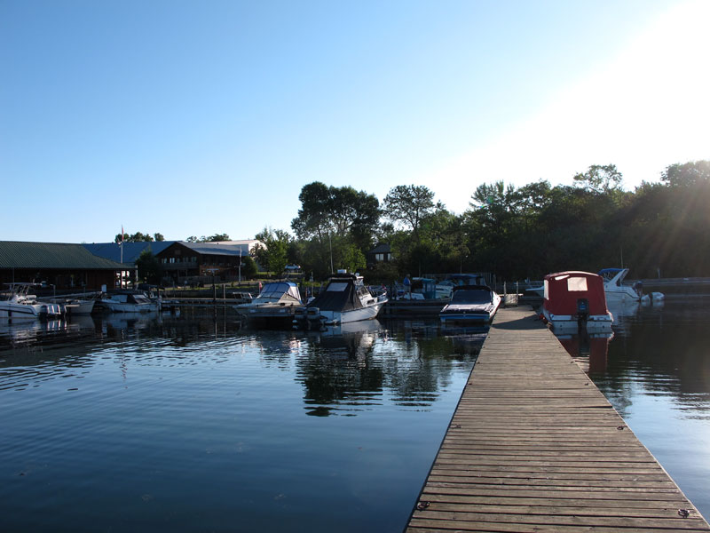 Photo: Killbear Marina on a cool Summer morning.