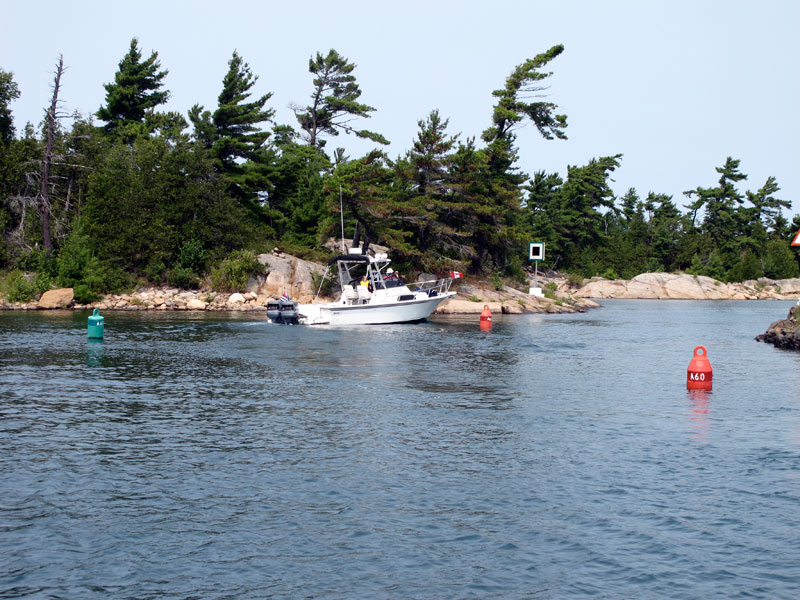 Photo: HOLLY MARIE transits Shoal Narrows