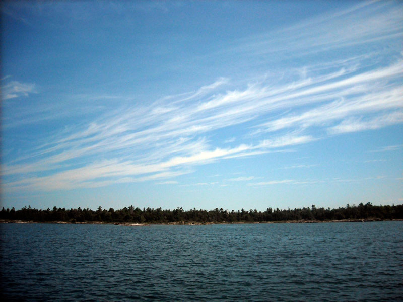 Photo: Sky and clouds.