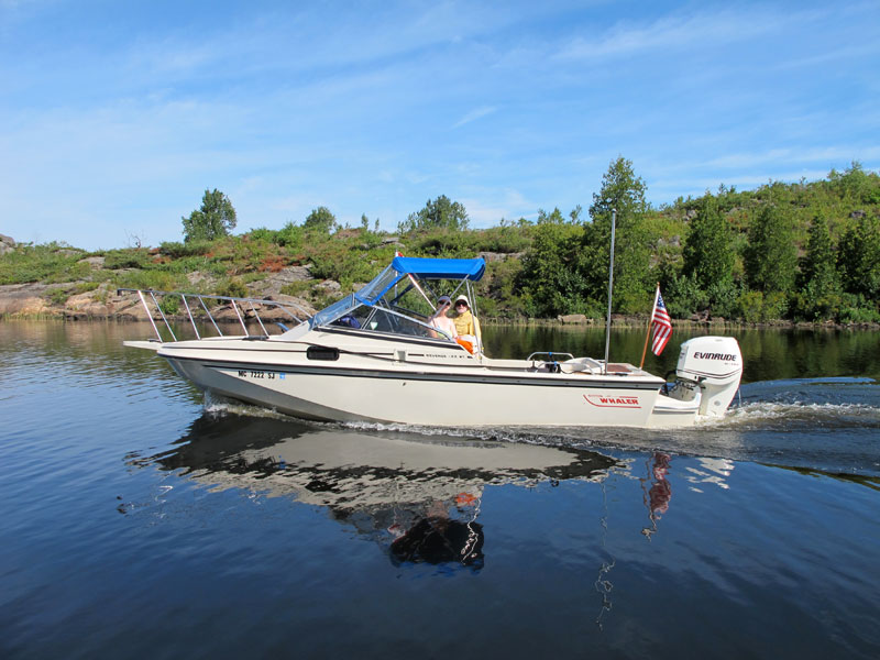 Photo: CONTINUOUSWAVE underway, Britt, Ontario.