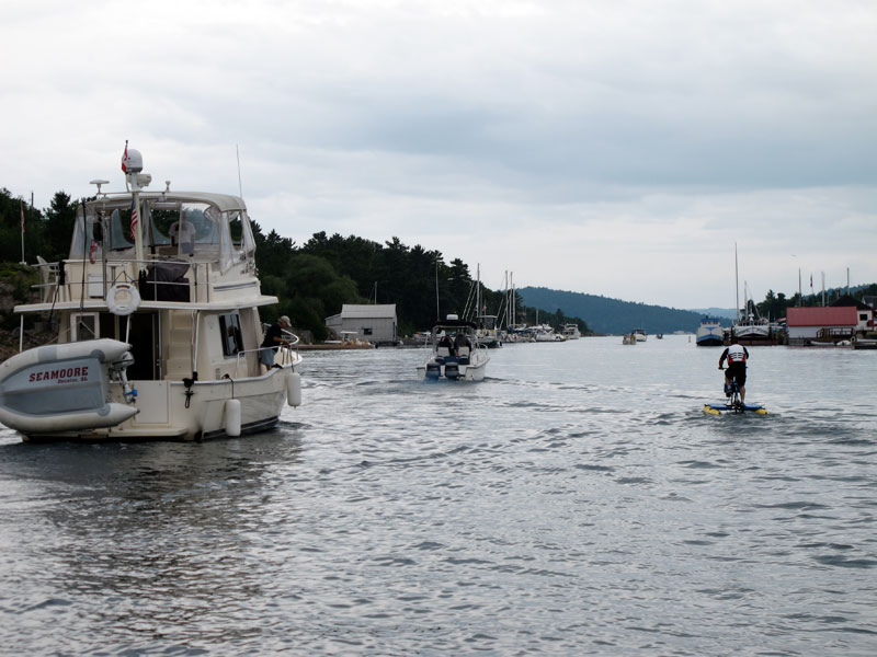 Photo: Boat traffic at Killarney
