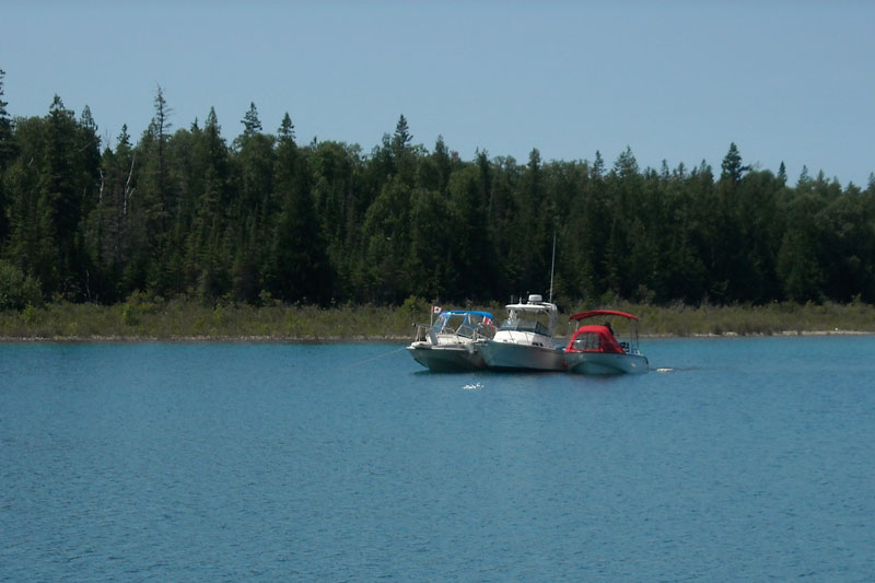 Photo: Club Island harbour.