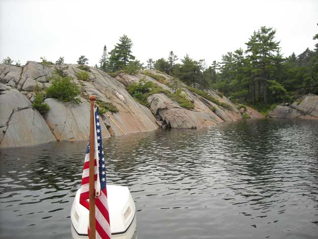 Photo: Shoreline in Pot Hole Portage